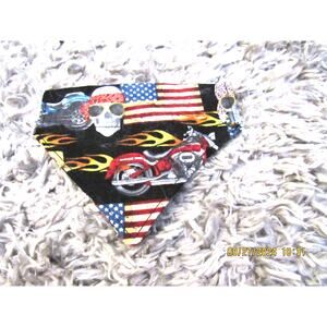 Rebel Rider Pet Bandana – Fits XS/S Collars